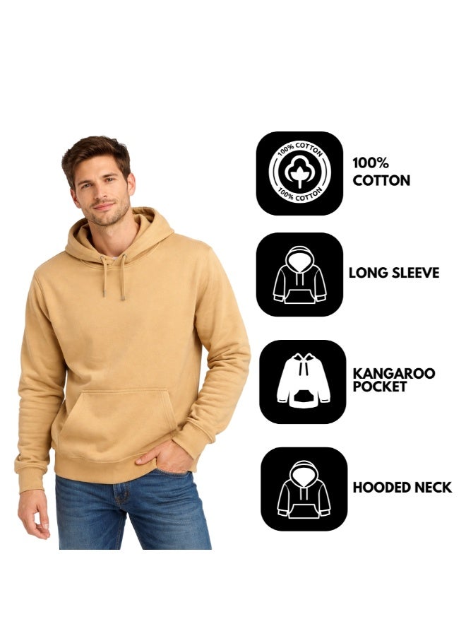 PRINTSHOP4ME Hoodie For Men-Pullover Classic Hoodie For Mens-Soft&Comfortable Hoodie For Daily Wear,No Zipper,Warm&Stylish Sweatshirt For Fall&Winter - Image 4